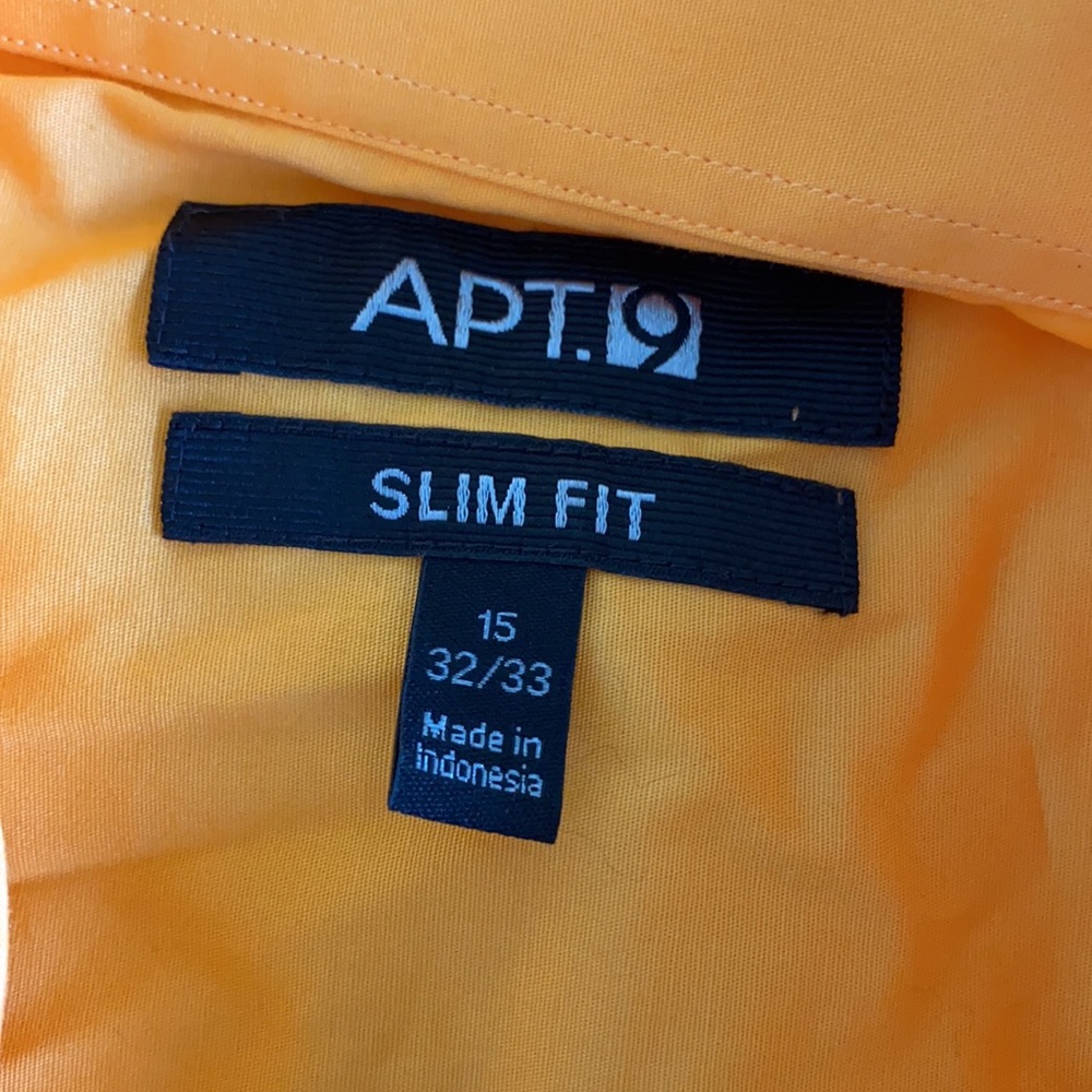 Apt 9 Orange Button Down - image 6